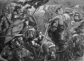 Slaget vid Flodden, 9 september 1513, c1880.