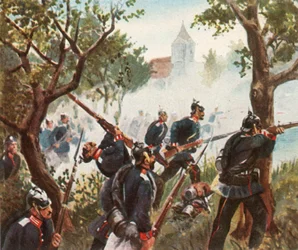 Slaget vid Königgratz, 3 juli 1866, 1936.