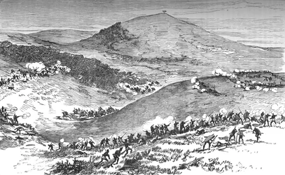 Slaget vid Quintana, c1880