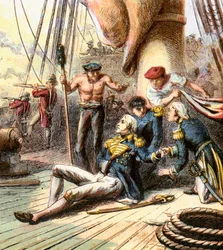 Slaget vid Trafalgar, 1805, c1850-talet