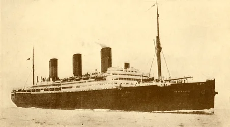 Berengaria Cunard-linjen, 52 700 ton, c1930.