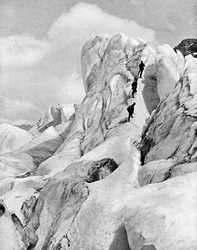 Bernina Range, Alperna, tidigt 1900-tal