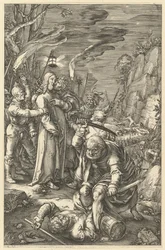 Kristi svek, från The Passion of Christ, ca. 1598-1617.