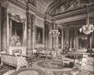 The Blue Drawing Room, Buckingham Palace, London, 1894.