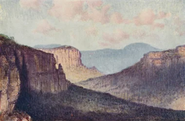Blå bergen, 1923.