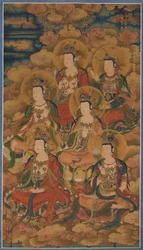 Bodhisattvas av de tio stadierna för att uppnå den mest perfekta kunskapen, 1454.