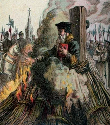 The Burning Of Cranmer, 1556, c1850
