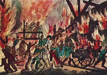 The Burning of Moscow: A Grand Military and Equestrian Spectacle, 1942