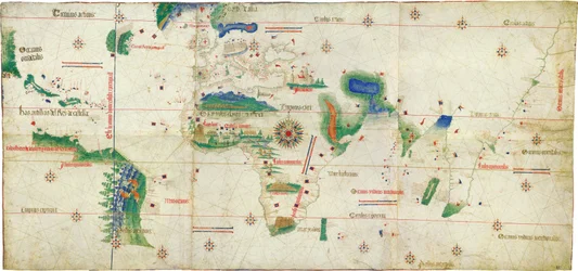 Cantino planisfären, 1502