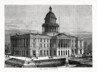The Capitol, Sacramento, Kalifornien, USA, 1877