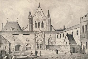 Karmelitklostret på Rue dEnfer, Paris, 1915
