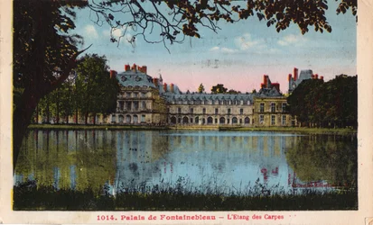Karpdammen, Palace of Fontainebleau, 1930-talet.