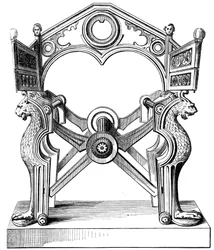 Dagoberts ordförande, 700-talet, 1849