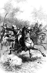The Charge of Pulaski, c1880