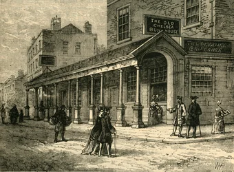 The Chelsea Bun-House, 1810, c1876.