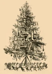 Barnen dansade gayly Around The Tree, 1882.