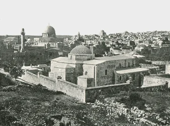 St Anne-kyrkan, Jerusalem, Palestina, 1895.