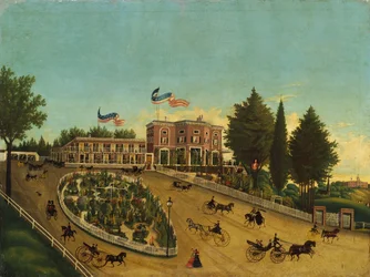 The Claremont, ca. 1855.