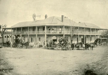The Club House Hotel, Narrabri, 1901.