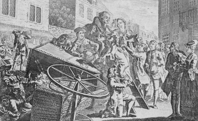 Tränaren välte, 1700-talet.