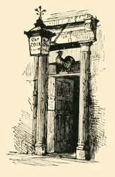 Värdshuset The Cock, 1902.