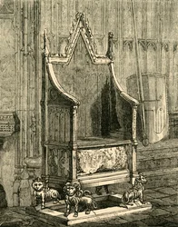 Kröningsstolen, 1881.