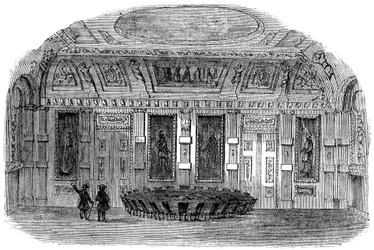 Rådskammaren i Haag, Nederländerna, 1800-talet