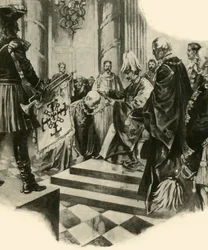 Kaiserdomstolen, 1910.