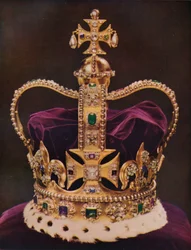 The Crown of England, St Edwards Crown, c1937