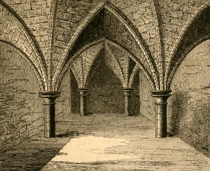 The Crypt of Gerards Hall, 1897.