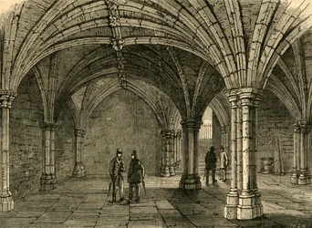 The Crypt of Guildhall, 1897.