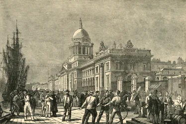 The Custom House, Dublin, 1898.
