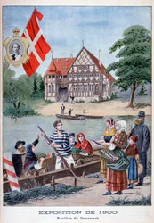 Den danska paviljongen på världsutställningen 1900, Paris, 1900