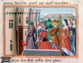 Dauphinen återvänder till Paris, juni 1418, 1484