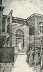 The Debtors Door, Newgate Prison, London, 1821, 1938