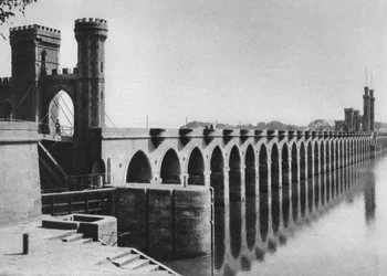 Delta Barrage, Kairo, Egypten, c1920-talet