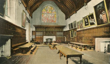 Matsalen, Eton College, 1910.