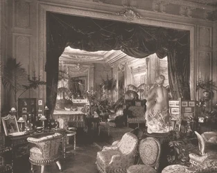 Salongen i Sandringham House, Norfolk, 1894.