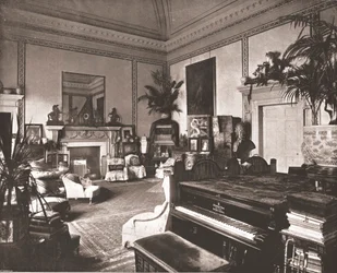 Salongen på White Lodge, Richmond Park, 1894.
