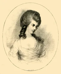 Hertiginnan av Devonshire, c1780, 1881.