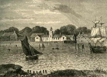 The Duke of Norfolks Almshouses, 1796, c1878.