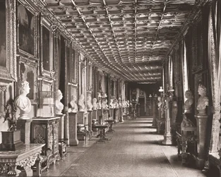 Östra korridoren, Windsor Castle, Berkshire, 1894.