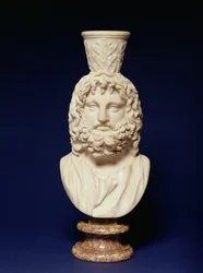 Den egyptiska guden Serapis, grekisk, 2:a århundradet (marmor)