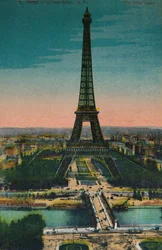 Eiffeltornet, Paris, c1920