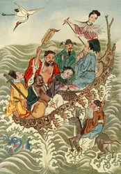 "De åtta odödliga korsar havet", 1922.