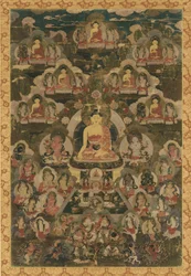 De åtta medicinbuddorna, 1700-talet.