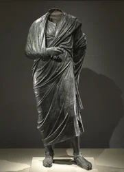 Kejsaren som filosof, förmodligen Marcus Aurelius, regerade AD 161-180, ca. 180-200 e.Kr.