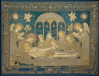 Entombment Altar broderi, 1682