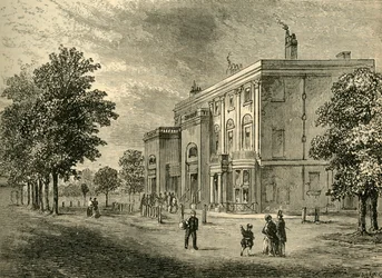 The Eyre Arms 1820, c1876.