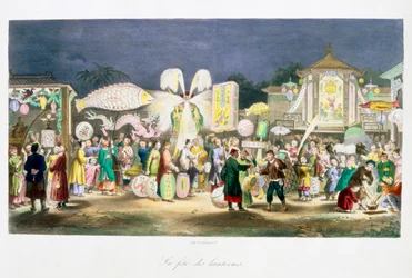 Lyktornas festival, Kina, 1824-1827